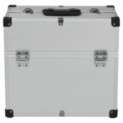 VidaXL Boîte à outils 38x22,5x34 cm Argenté Aluminium 11 VidaXL Boîte à outils 38x22,5x34 cm Argenté Aluminium -Accessoires de quincaillerie Soldes image 4 91848