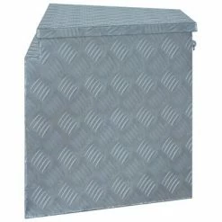 VidaXL Boîte en aluminium 737/381x410x460 mm Argenté -Accessoires de quincaillerie Soldes image 5 144844