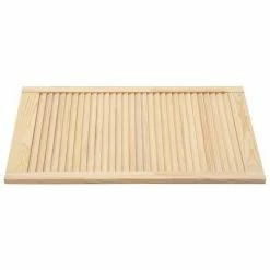 VidaXL Portes à persiennes 4 pcs Bois de pin massif 99,3x59,4 cm -Accessoires de quincaillerie Soldes image 5 151141