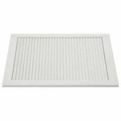 VidaXL Portes à persiennes 4 pcs Bois de pin massif Blanc 69x49,4 cm -Accessoires de quincaillerie Soldes image 5 151165