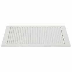 VidaXL Portes à persiennes 4 pcs Bois de pin massif Blanc 99,3x39,4 cm -Accessoires de quincaillerie Soldes image 5 151171