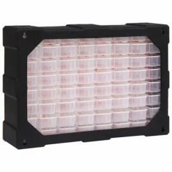 VidaXL Organisateur multi-tiroirs avec 64 tiroirs 52x16x37,5 cm -Accessoires de quincaillerie Soldes image 6 147579