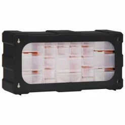 VidaXL Organisateur multi-tiroirs avec 22 tiroirs 49x16x25,5 cm -Accessoires de quincaillerie Soldes image 6 147583