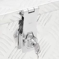 VidaXL Boîte de rangement Argenté 50x20,5x15 cm Aluminium -Accessoires de quincaillerie Soldes image 6 152246